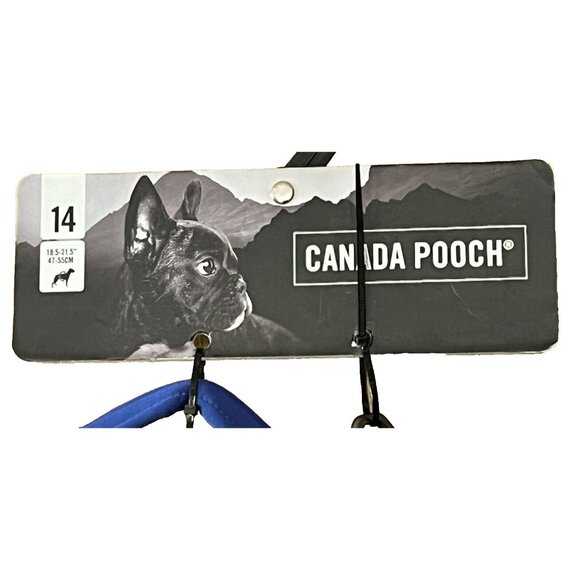 Canada Pooch Canine Size 14 High Tide Life Jacket Red Blue 12 - 17 Pounds NWT - Picture 3 of 8